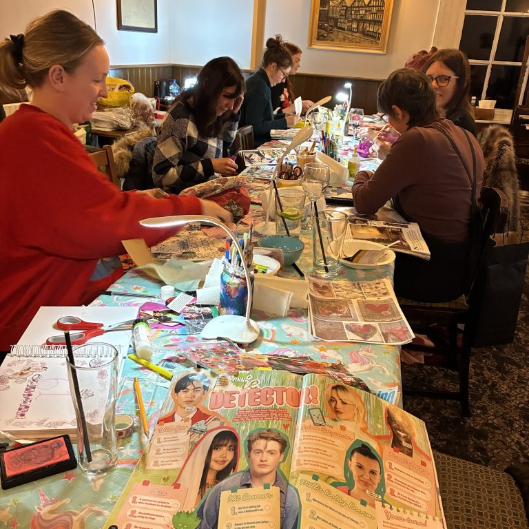 Creative Club at Roebuck, Leek- Wed 4th Feb 6.30-8.30pm