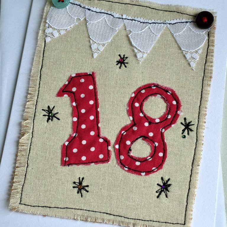 Handmade, Personalised Special Birthday Card
